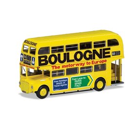 Bus AEC RM Autobus London Transport Mitcham Cricketers Boulogne Route 88 1949 - 1:76 - Corgi Bus AEC RM Autobus London Transport Mitcham Cricketers Boulogne Route 88 1949 - 1:76 - Corgi