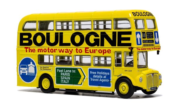 Bus AEC RM Autobus London Transport Mitcham Cricketers Boulogne Route 88 1949 - 1:76 - Corgi