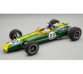 Formule 1 Lotus 43 #22 Scuderia Team Lotus GP Monza 1966 + Driver - 1:18 - Tecnomodel Mythos