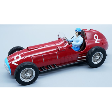 Formule 1 Ferrari 375 #2 Winner GP Italy 1951 + Driver - 1:18 - Tecnomodel Mythos