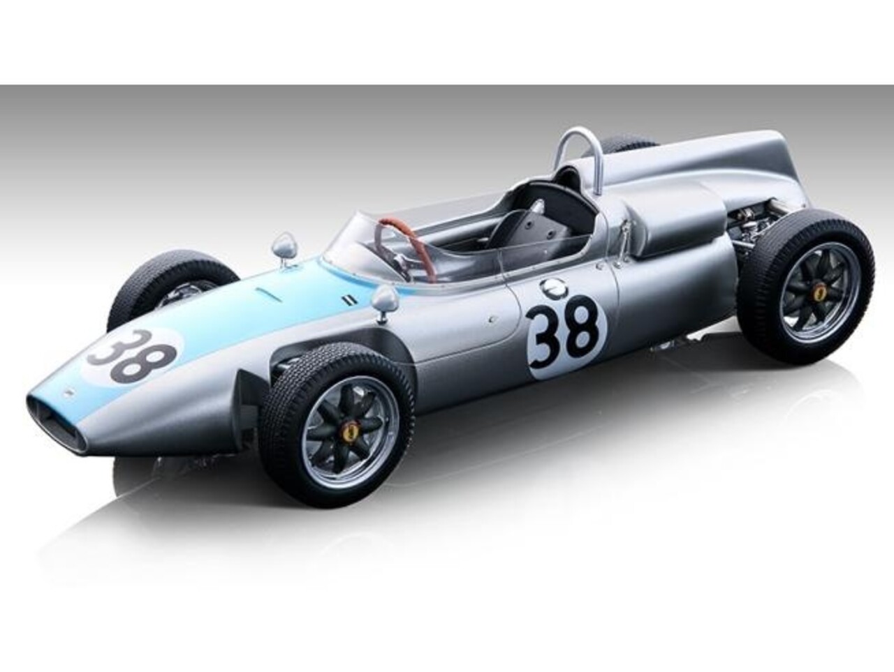 Formule 1 Cooper T53 #38 GP Germany 1961 - 1:18 - Tecnomodel Mythos Formule 1 Cooper T53 #38 GP Germany 1961 - 1:18 - Tecnomodel Mythos