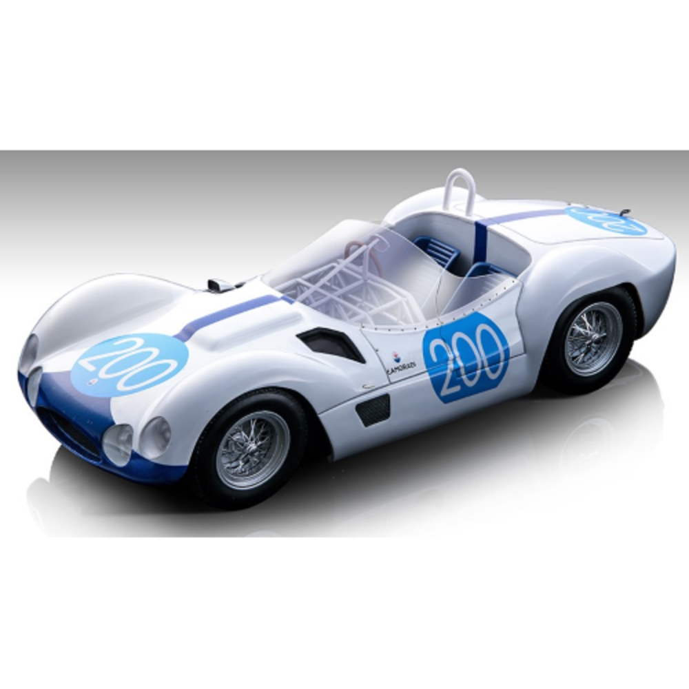 Maserati Maserati Birdcage Tipo 61 #200 Targa Florio Sicily 1960 - 1:18 - Tecnomodel Mythos