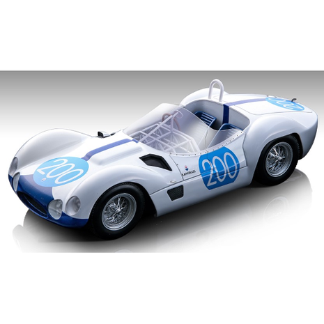 Maserati Maserati Birdcage Tipo 61 #200 Targa Florio Sicily 1960 - 1:18 - Tecnomodel Mythos