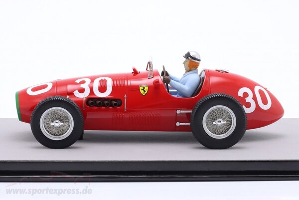 Ferrari Ferrari 500 F2 #30 Winner GP Switzerland 1952 + Driver - 1:18 - Tecnomodel Mythos Ferrari Ferrari 500 F2 #30 Winner GP Switzerland 1952 + Driver - 1:18 - Tecnomodel Mythos