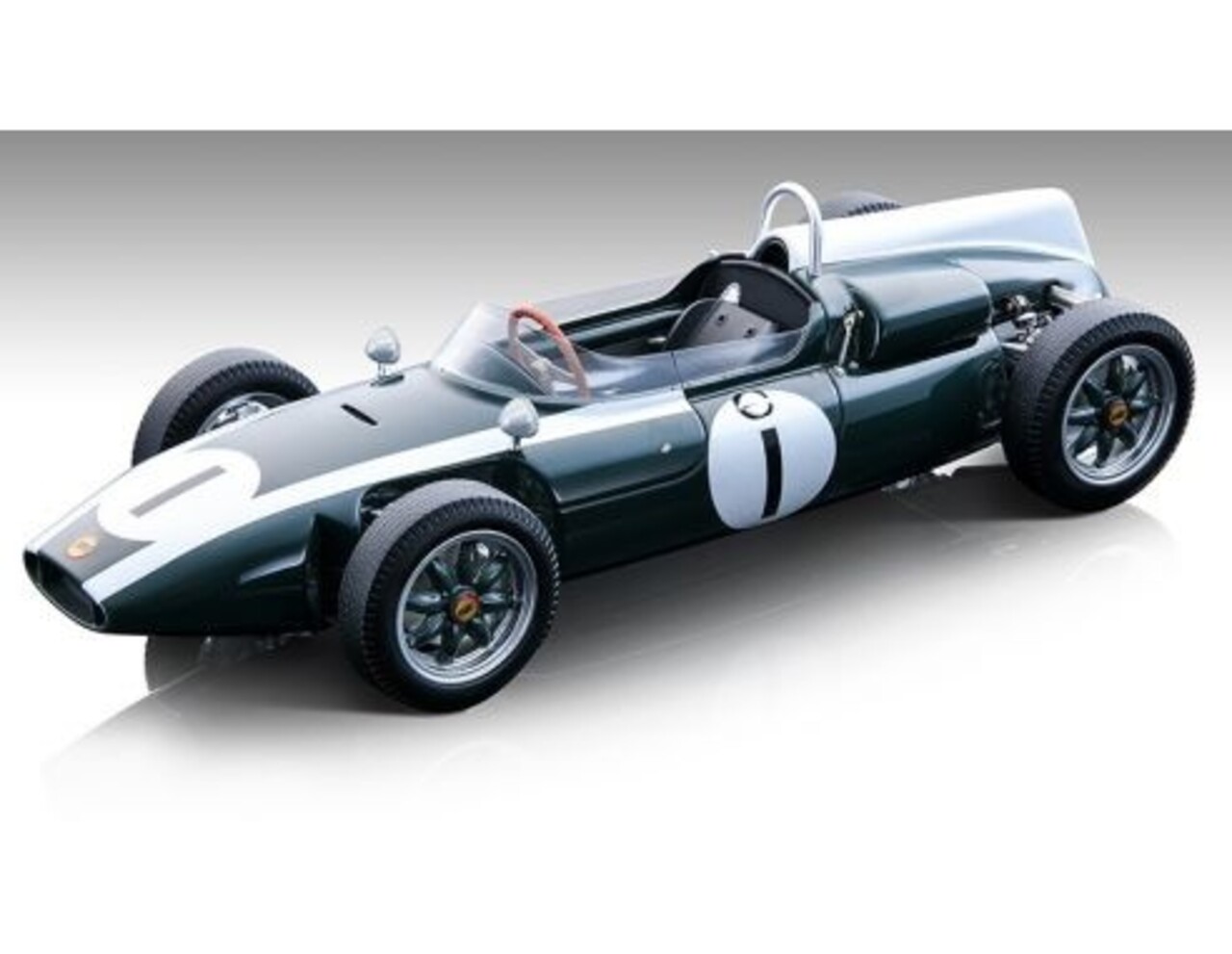 Formule 1 Cooper T53 #1 GP British Silverstone World Champion 1960 - 1:18 - Tecnomodel Mythos