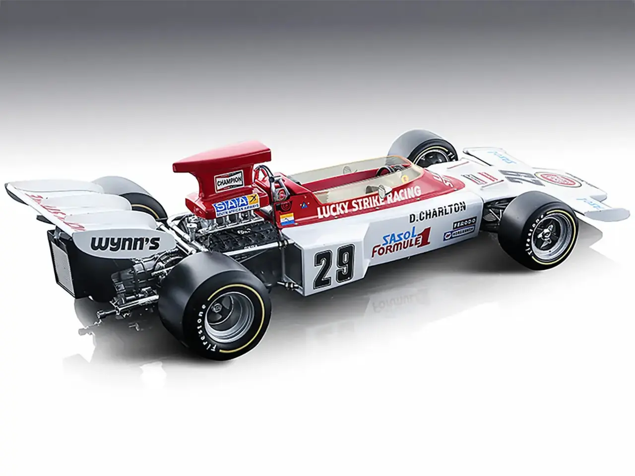 Formule 1 Lotus 72D Cosworth #29 GP Great Britain 1972 - 1:18 - Tecnomodel Mythos