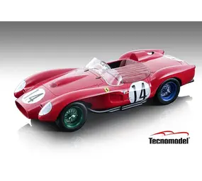 Ferrari Ferrari 250 TR Pontoon-Fender #14 Winner Sebring USA 1958 - 1:18 - Tecnomodel Mythos