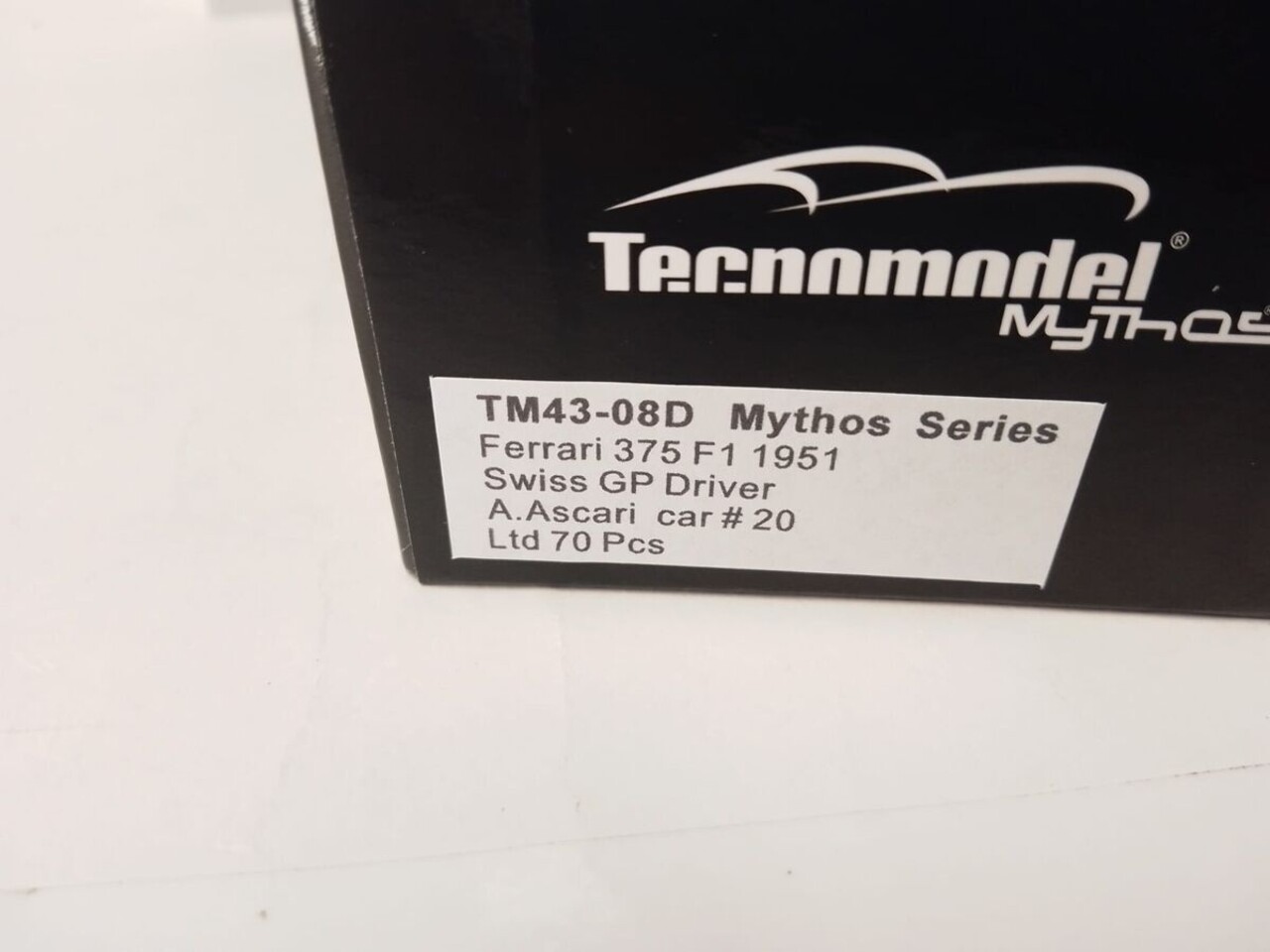 Formule 1 Ferrari 375 F1 #20 GP Switzerland 1951 - 1:43 - Tecnomodel Mythos