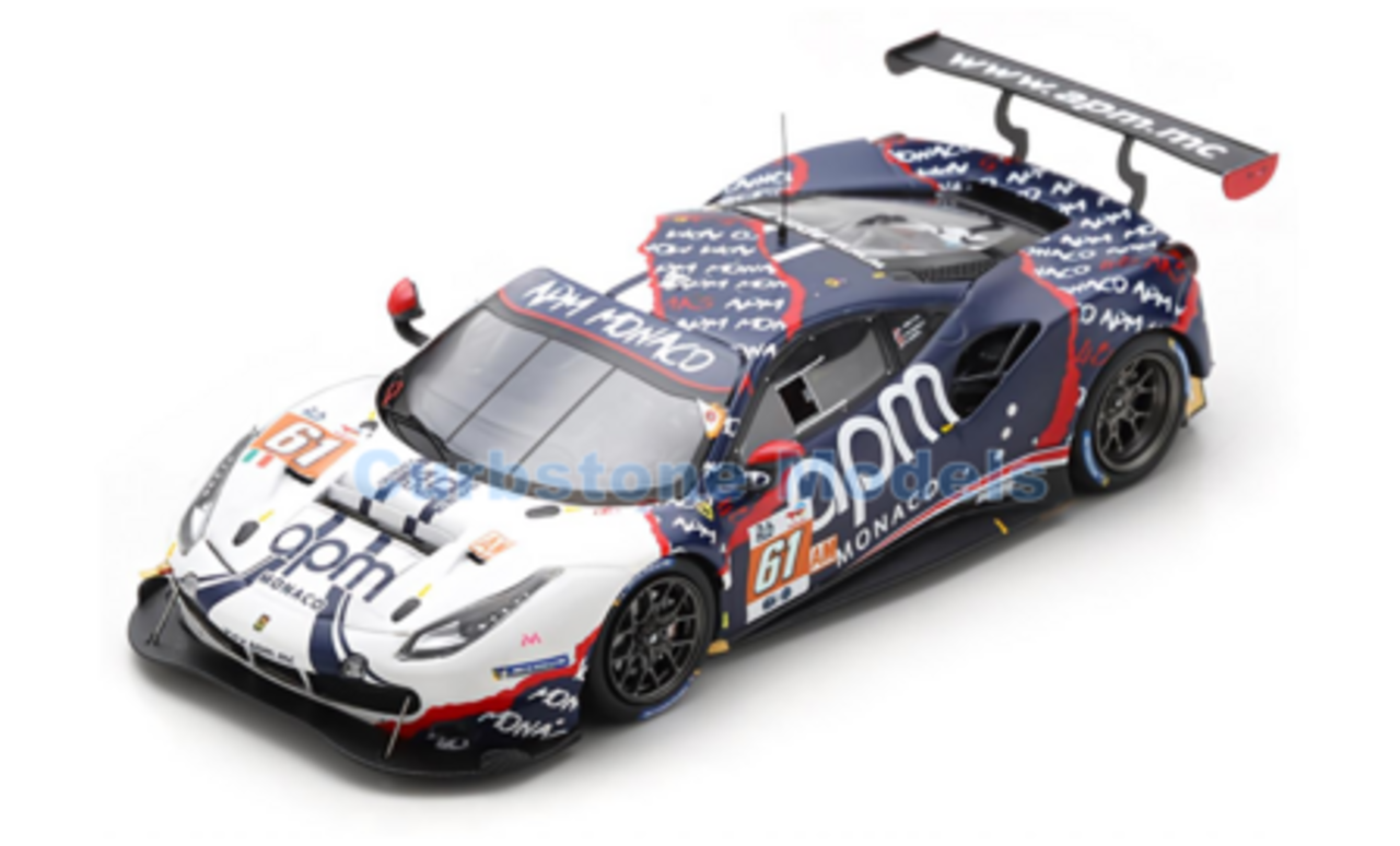 Ferrari Ferrari 488 GTE EVO 3.9L Turbo V8 #61 Team AF Corse 24H Le Mans 2022 - 1:43 - LookSmart