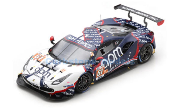 Ferrari Ferrari 488 GTE EVO 3.9L Turbo V8 #61 Team AF Corse 24H Le Mans 2022 - 1:43 - LookSmart