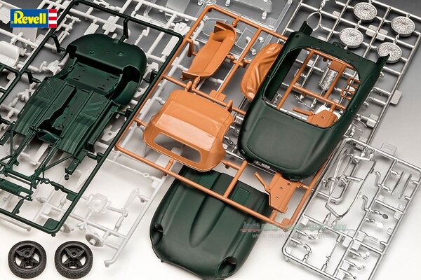 Jaguar Jaguar E-Type Roadster (Level 3) - 1:24 - Revell Jaguar Jaguar E-Type Roadster (Level 3) - 1:24 - Revell