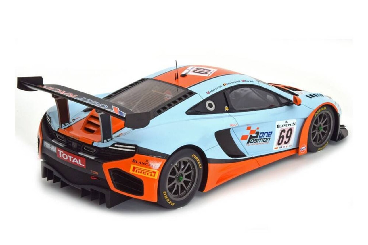 McLaren McLaren 12C GT3 #69 Gulf Racing 24H Spa 2013 - 1:18 - TrueScale Miniatures