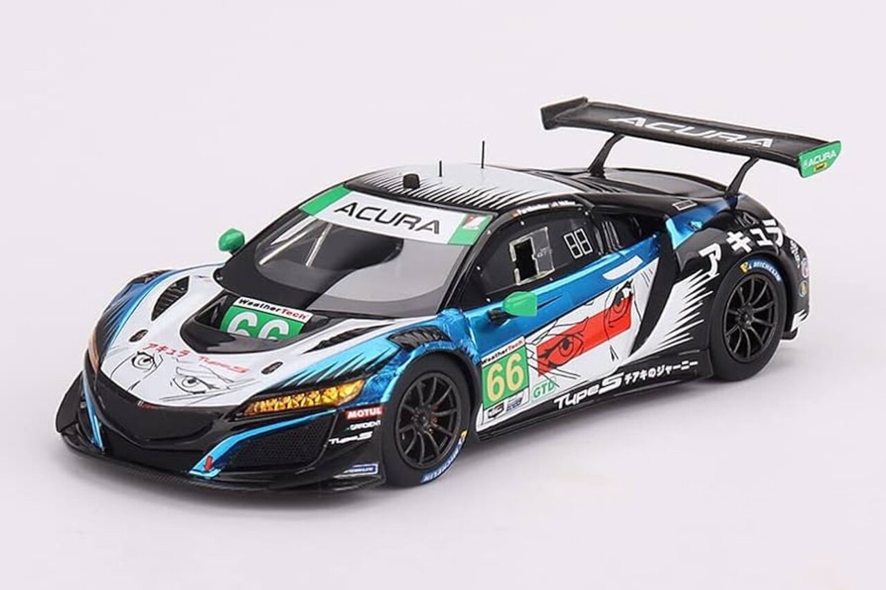 Acura Acura NSX GT3 EVO22 3.5L Turbo V6 #66 Team Gradient Racing Long Beach 2022 - 1:43 - TrueScale Miniatures