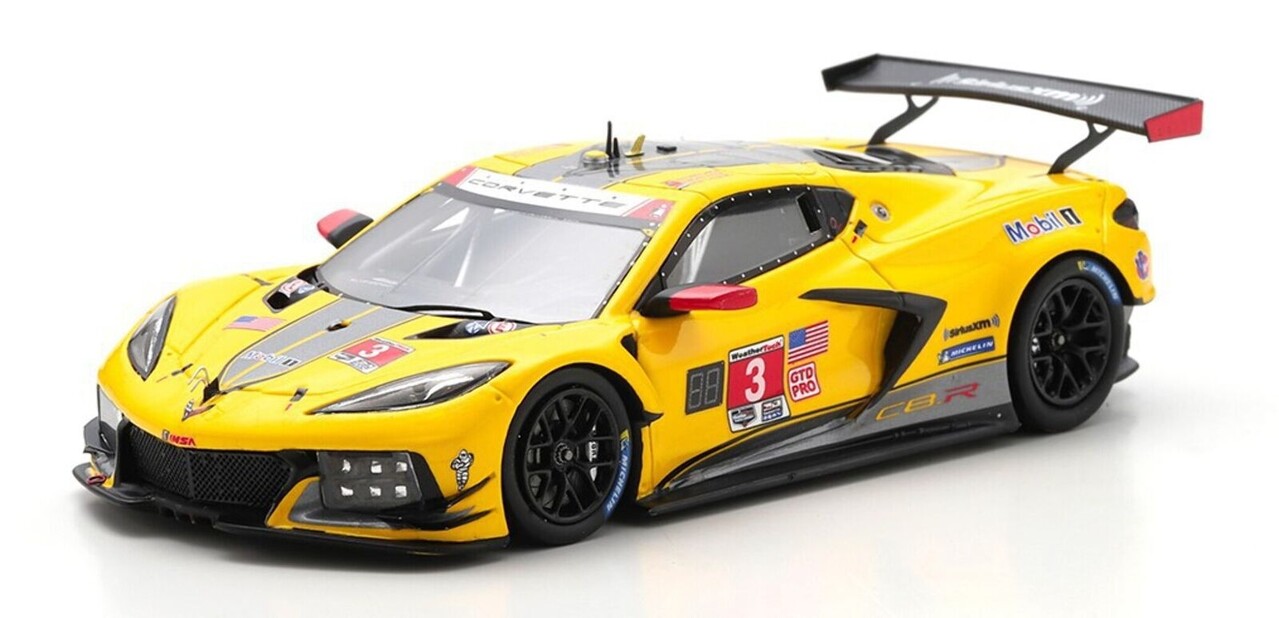 Chevrolet Chevrolet Corvette C8 R #3 Team Corvette Racing 12H Sebring (USA) GTD Pro 2022 - 1:43 - TrueScale Miniatures