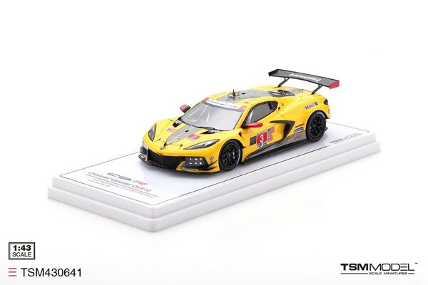 Chevrolet Chevrolet Corvette C8 R #3 Team Corvette Racing 12H Sebring (USA) GTD Pro 2022 - 1:43 - TrueScale Miniatures