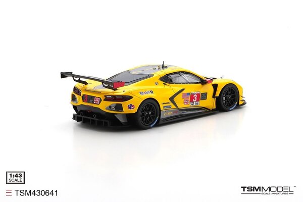 Chevrolet Chevrolet Corvette C8 R #3 Team Corvette Racing 12H Sebring (USA) GTD Pro 2022 - 1:43 - TrueScale Miniatures