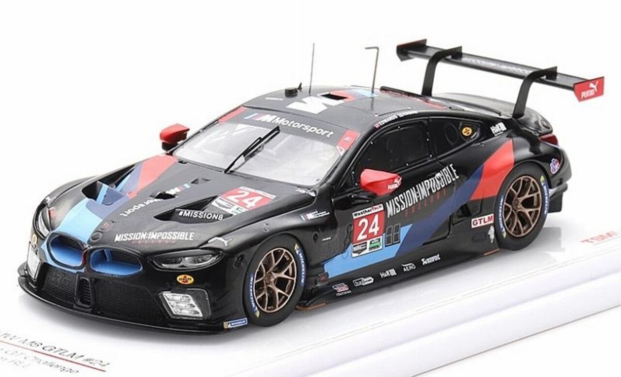 BMW BMW M8 GTLM #24 Team RLL Michelin GT Challenge 2018  - 1:43 - TrueScale Miniatures BMW BMW M8 GTLM #24 Team RLL Michelin GT Challenge 2018  - 1:43 - TrueScale Miniatures