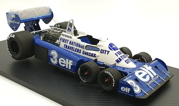 Formule 1 Tyrrell P34 #3 Winner GP Monaco 1977 - 1:12 - TrueScale Miniatures
