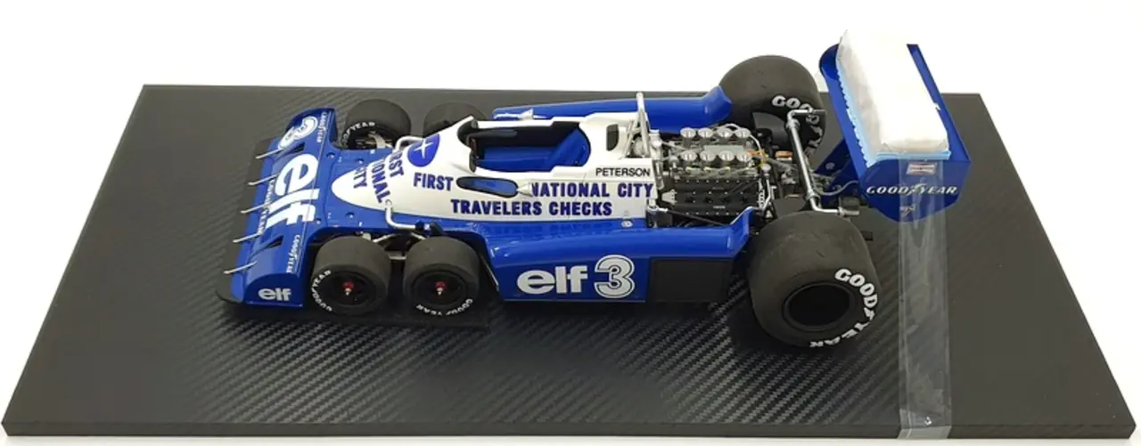 Formule 1 Tyrrell P34 #3 Winner GP Monaco 1977 - 1:12 - TrueScale Miniatures