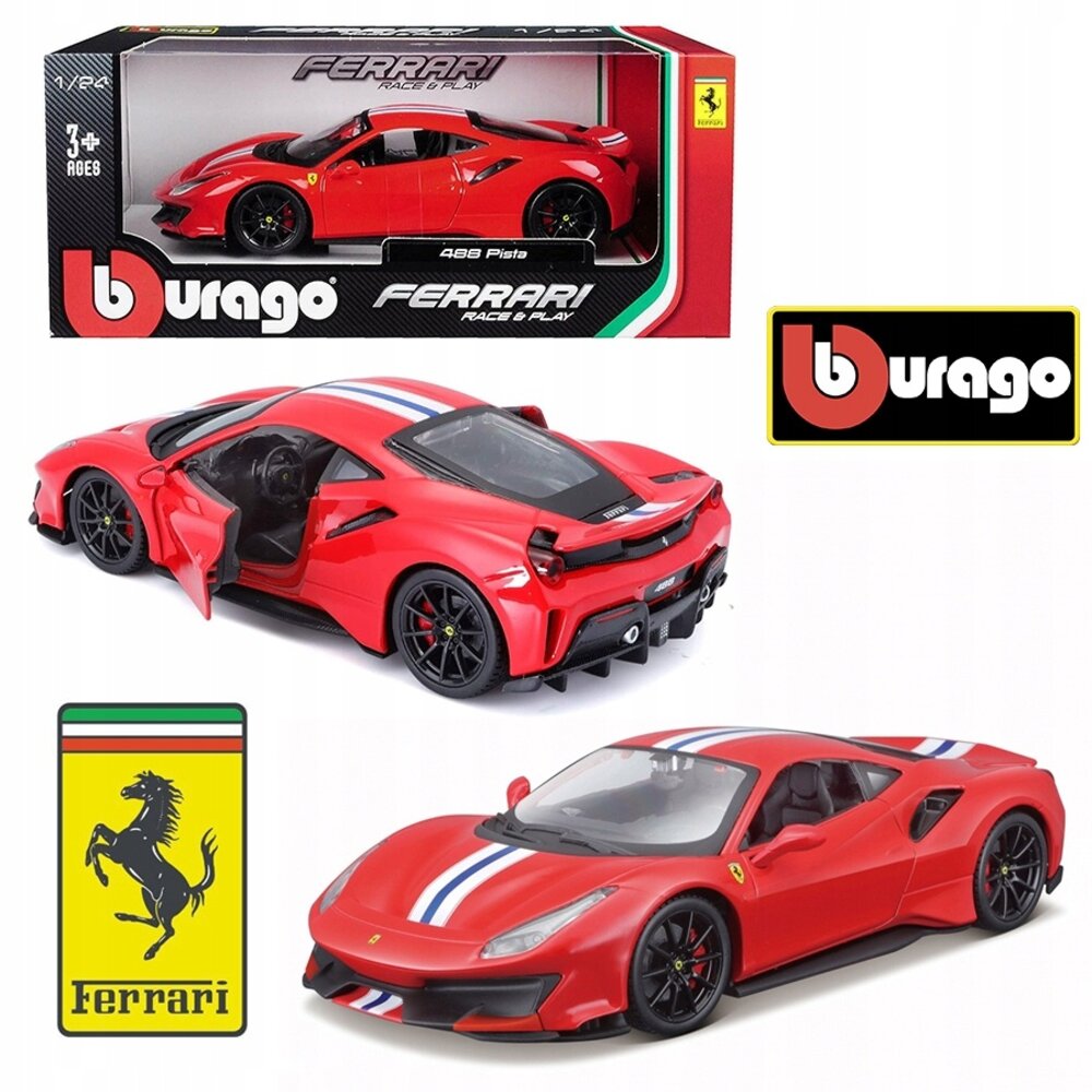 Ferrari Ferrari 488 Pista 2018 - 1:24 - Bburago