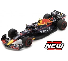 Formule 1 Red Bull F1 RB19 #11Team Oracle Red Bull Racing 2nd GP Miami 2023 (S.Perez) + Pilot + Showcase - 1:43 - Bburago