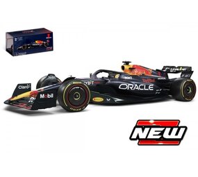 Formule 1 Red Bull F1 RB19 #1 Team Oracle Red Bull Racing World Champion Winner GP Miami 2023 (M.Verstappen) + Pilot + Showcase - 1:43 - Bburago