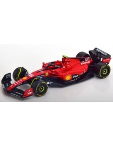 Formule 1 Ferrari SF-23 #55 Team Scuderia Ferrari Season 2023 (C.Sainz) + Pilot + Showcase - 1:43 - Bburago