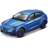 Alfa Romeo Alfa Romeo Stelvio Q4 Quadrifoglio V6 Biturbo 510HP 2017 - 1:43 - Bburago Alfa Romeo Alfa Romeo Stelvio Q4 Quadrifoglio V6 Biturbo 510HP 2017 - 1:43 - Bburago