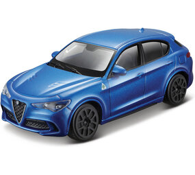 Alfa Romeo Alfa Romeo Stelvio Q4 Quadrifoglio V6 Biturbo 510HP 2017 - 1:43 - Bburago Alfa Romeo Alfa Romeo Stelvio Q4 Quadrifoglio V6 Biturbo 510HP 2017 - 1:43 - Bburago