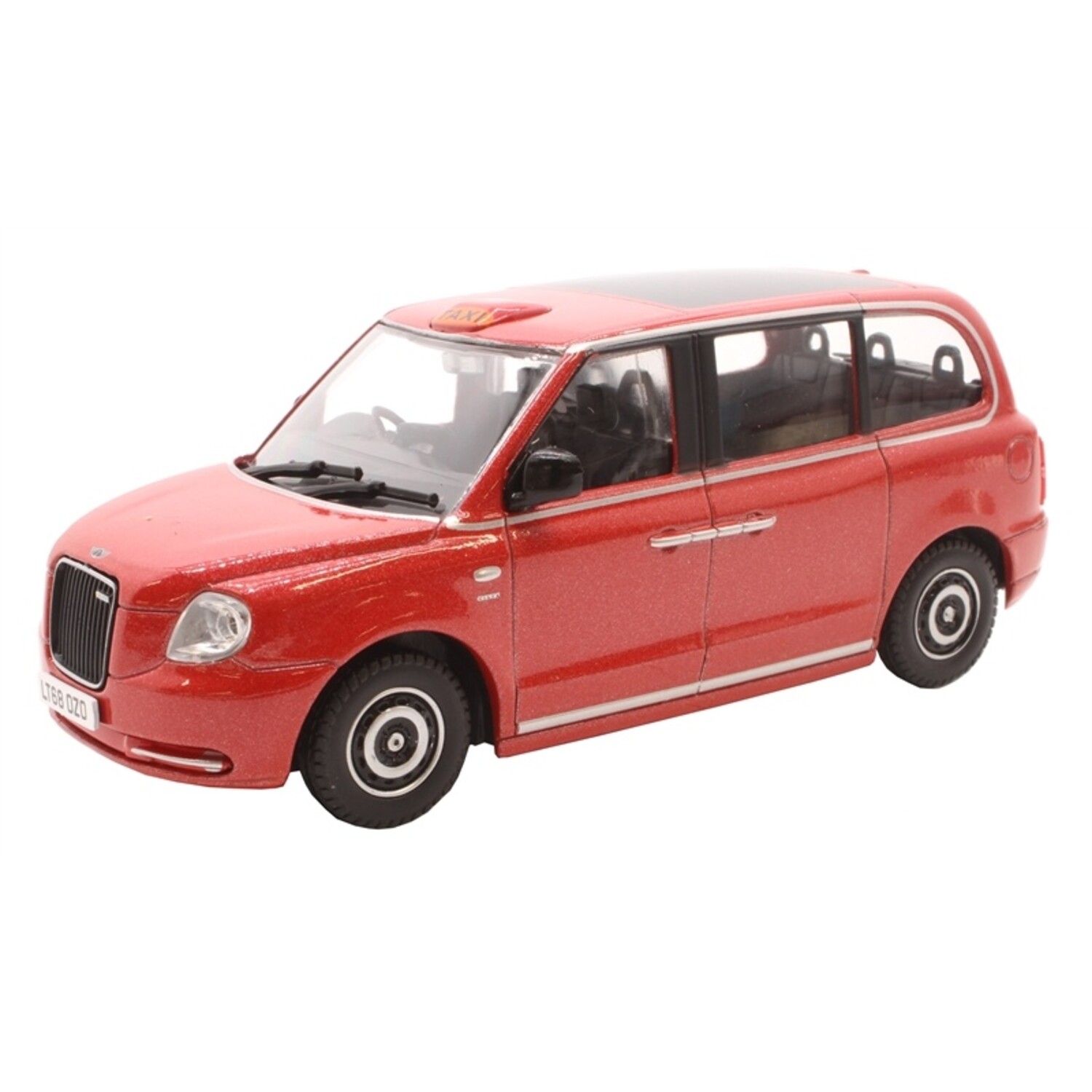 London Taxi Electric LEVC TX5 Model 1:43 Scale Diecast Model Car Black Cab
