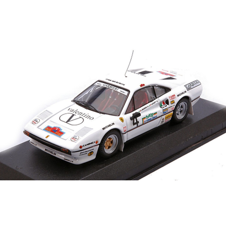 Ferrari Ferrari 308 GTB Gr.4 #4 2nd Rally d'Elba (Italy) 1984- 1:43 - Best Model Ferrari Ferrari 308 GTB Gr.4 #4 2nd Rally d'Elba (Italy) 1984- 1:43 - Best Model