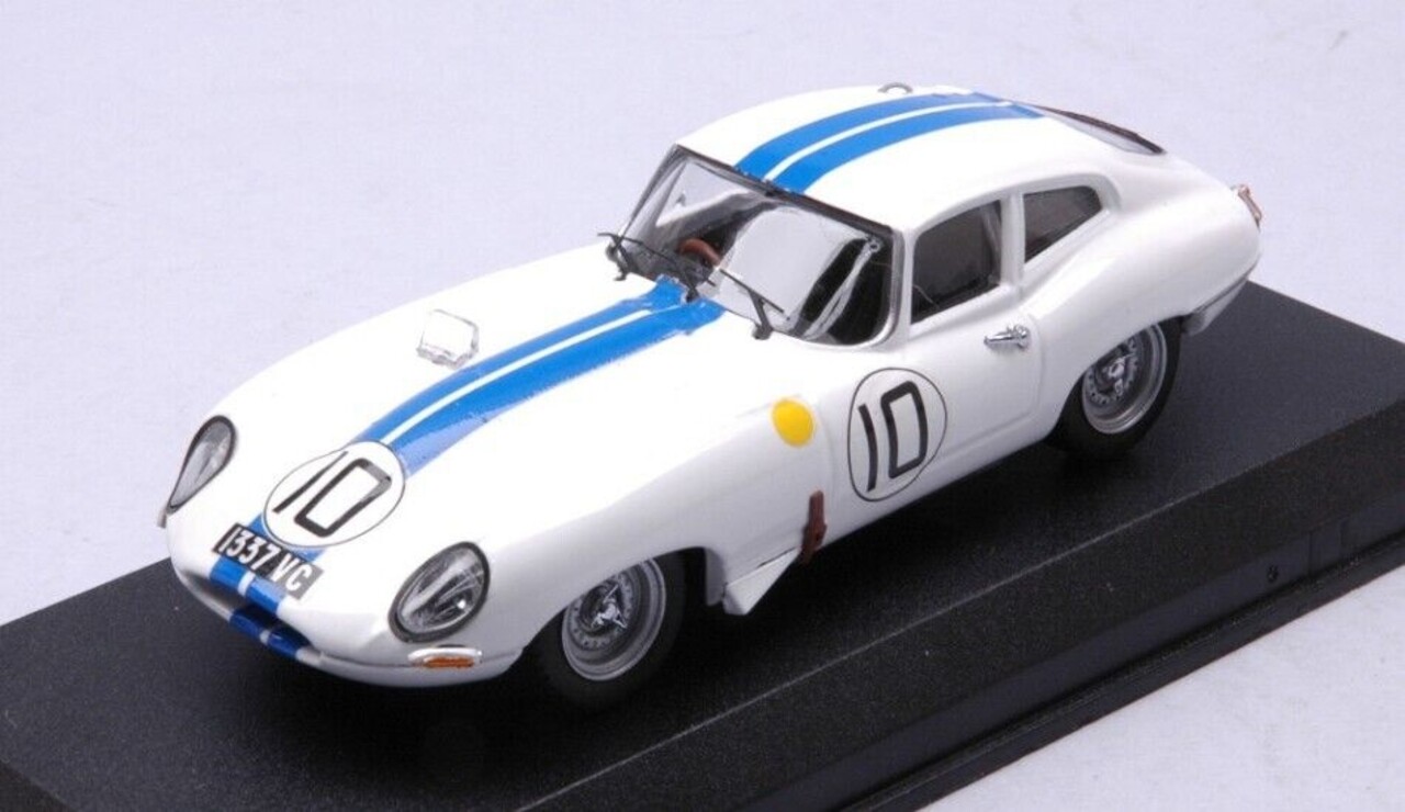 Jaguar Jaguar E-Type 3.8L S6 Coupe #10 Team Briggs Cunningham 4th 24H Le Mans 1962 - 1:43 - Best Model Jaguar Jaguar E-Type 3.8L S6 Coupe #10 Team Briggs Cunningham 4th 24H Le Mans 1962 - 1:43 - Best Model