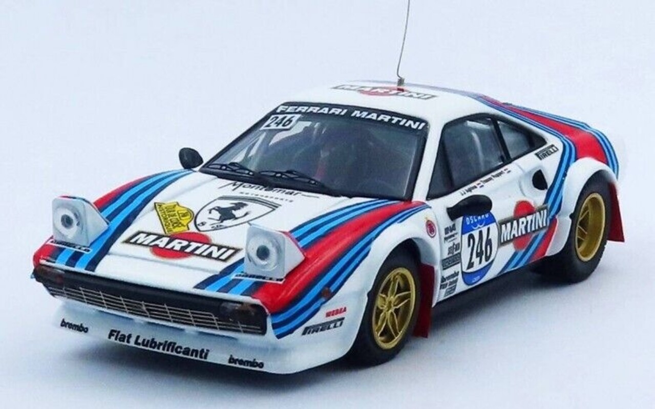 Ferrari Ferrari 308 GTB #246 Rally Tour de Corse Historique (France) 2012 - 1:43 - Best Model Ferrari Ferrari 308 GTB #246 Rally Tour de Corse Historique (France) 2012 - 1:43 - Best Model