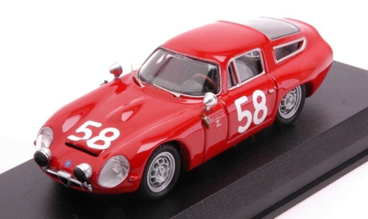 Alfa Romeo Alfa Romeo TZ1 #58 Targa Florio 1964 - 1:43 - Best Model Alfa Romeo Alfa Romeo TZ1 #58 Targa Florio 1964 - 1:43 - Best Model