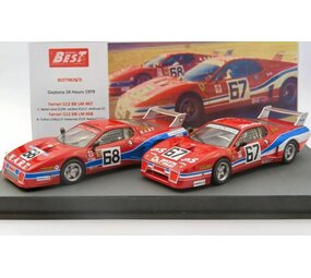 Ferrari Ferrari (SET) 512BB LM #67 Team JMS Pozzi Racing 24H Daytona 1979 + 512BB LM #68 Team NART 24H Daytona 1979 - 1:43 - Best Model Ferrari Ferrari (SET) 512BB LM #67 Team JMS Pozzi Racing 24H Daytona 1979 + 512BB LM #68 Team NART 24H Daytona 1979 - 1:43 - Best Model