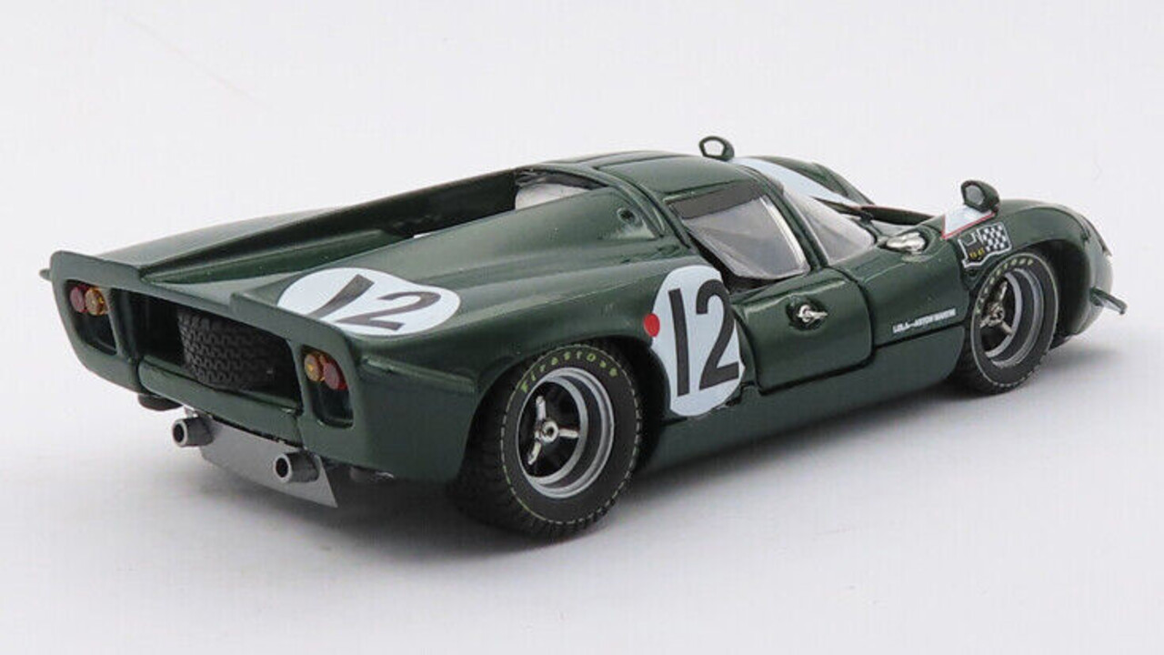 Lola Lola T70 MKIII Aston Martin 5.0L V8 #12 Team Lola Racing 24H Le Mans 1967 - 1:43 - Best Model Lola Lola T70 MKIII Aston Martin 5.0L V8 #12 Team Lola Racing 24H Le Mans 1967 - 1:43 - Best Model