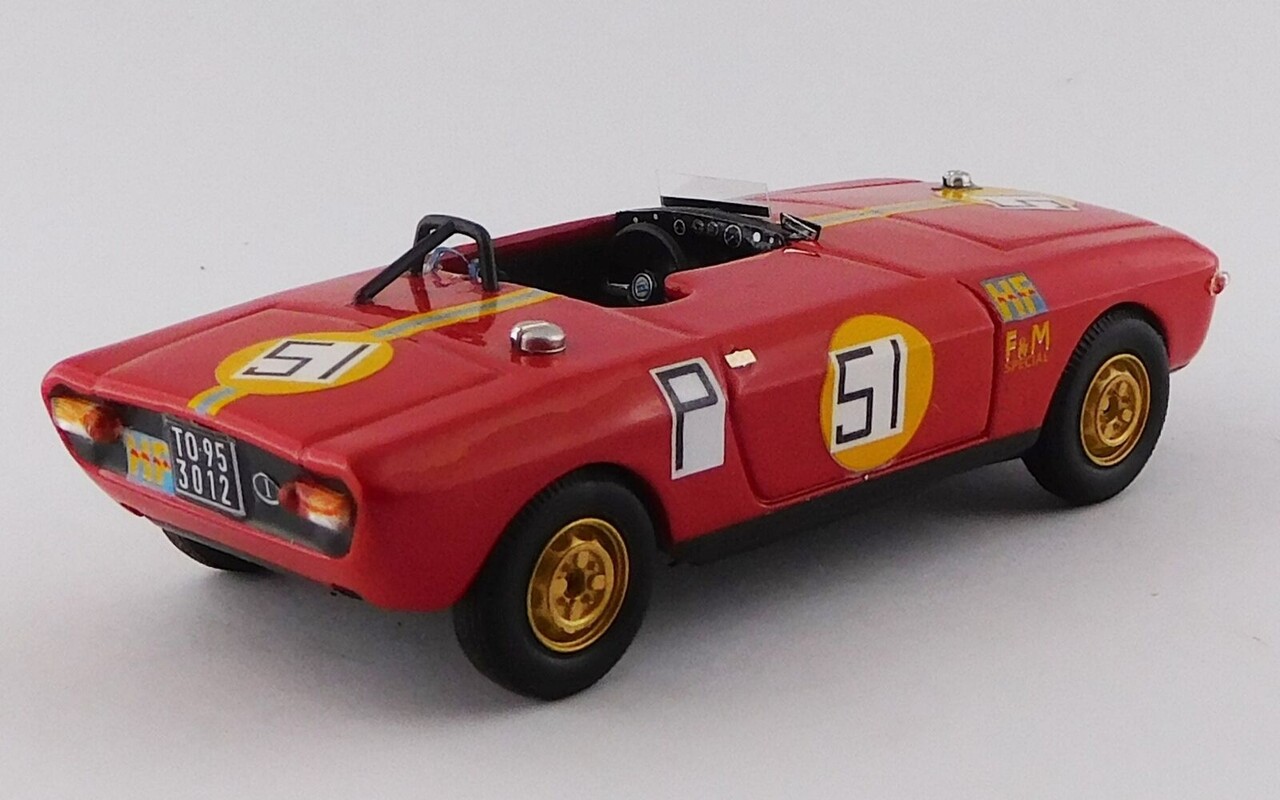 Lancia Lancia Fulvia Speciale HF Spider #51 1000Km Nürburgring 1969 - 1:43 - Best Model Lancia Lancia Fulvia Speciale HF Spider #51 1000Km Nürburgring 1969 - 1:43 - Best Model