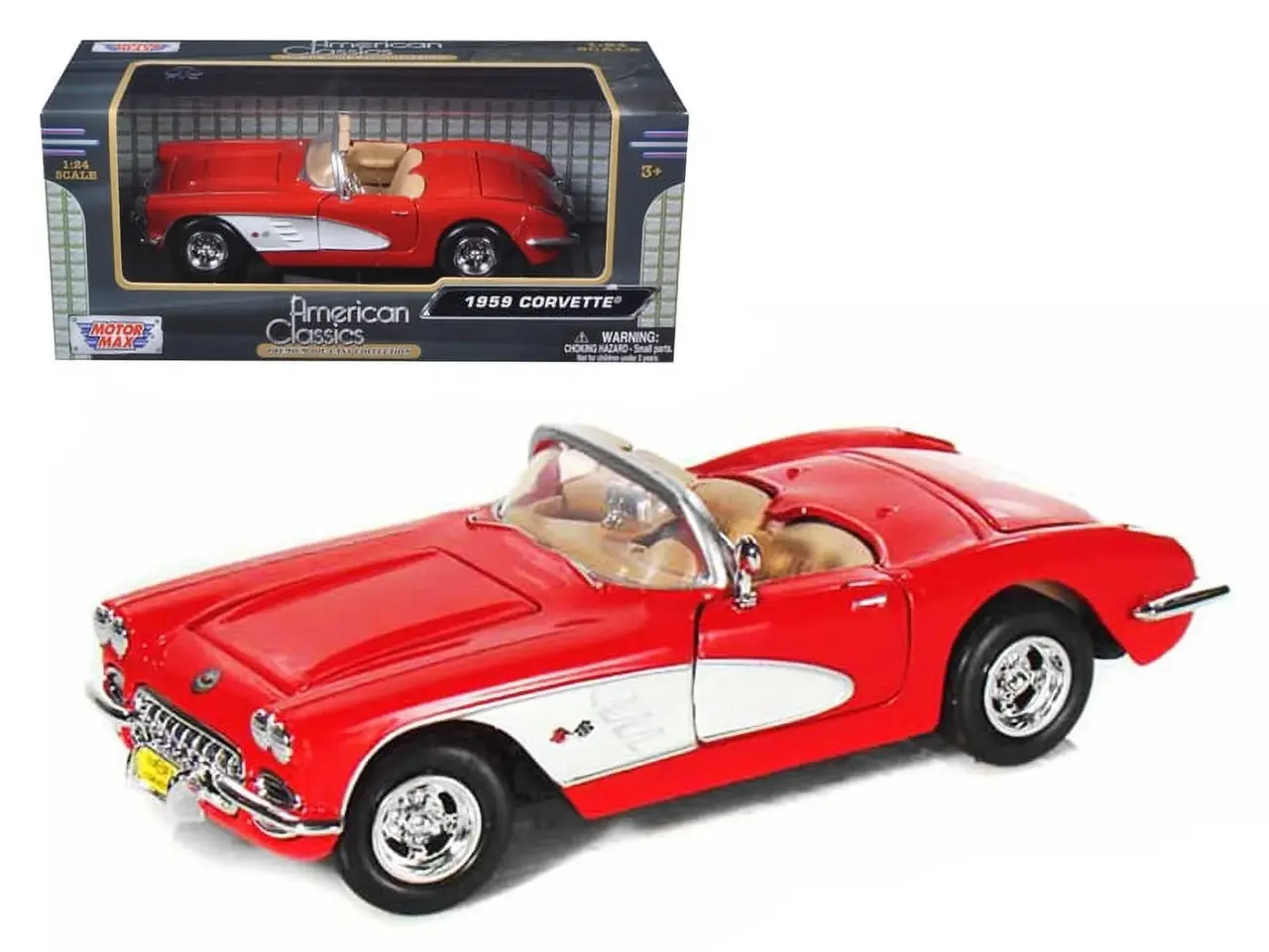 Chevrolet Chevrolet Corvette 1959 - 1:24 - Motor Max