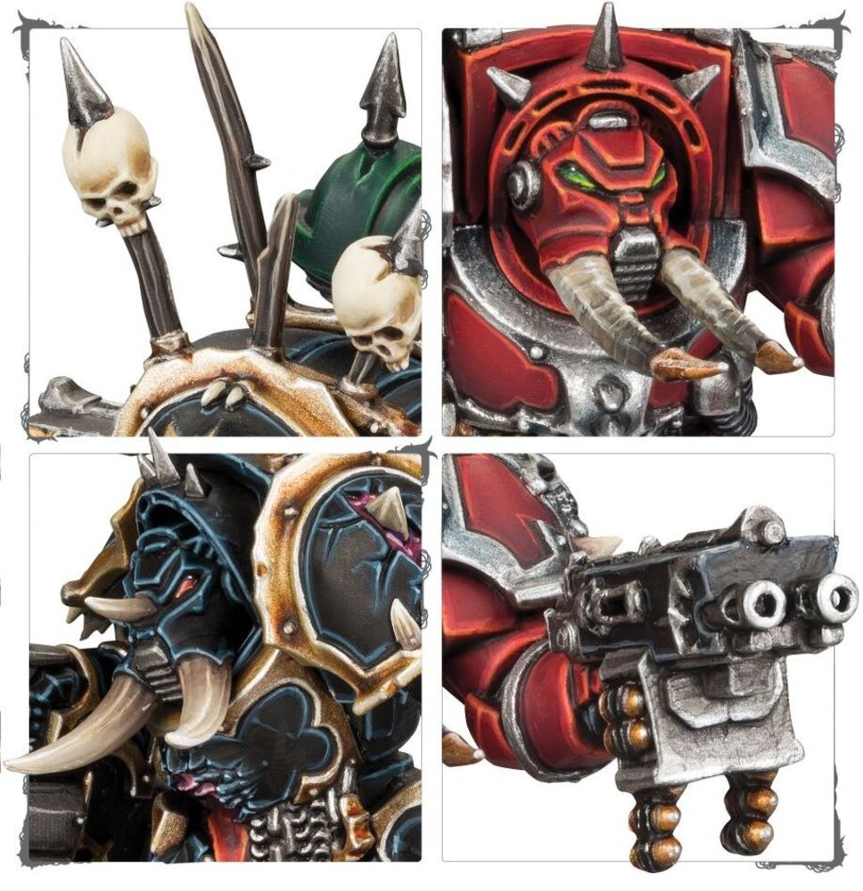 Games workshop Warhammer 40,000 - Chaos Space Marine: Chaos Termintor Squad - Games Workshop