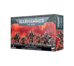 Games workshop Warhammer 40,000 - Chaos Space Marine: Chaos Termintor Squad - Games Workshop
