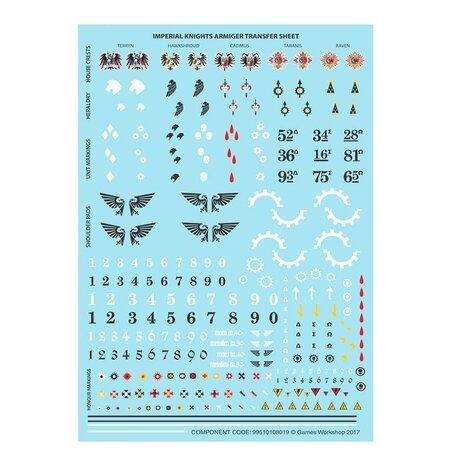 Games workshop Warhammer 40,000 - Imperial Knights: Knight Armigers - Games Workshop