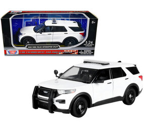 Ford Ford Police Interceptor Utility + Push Bumper 2022 - 1:24 - Motor Max