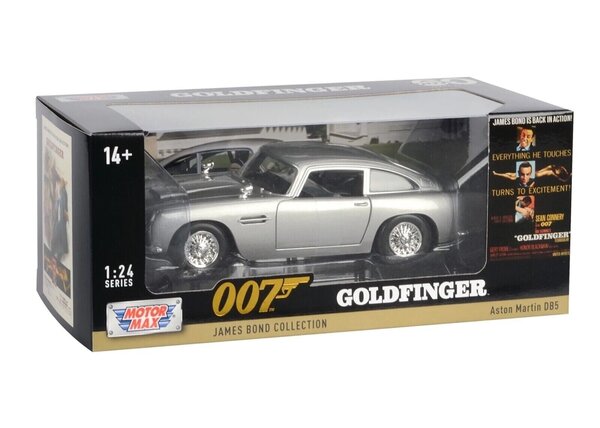 Aston Martin Aston Martin DB5 RHD 'James Bond Goldfinger' - 1:24 - Motor Max