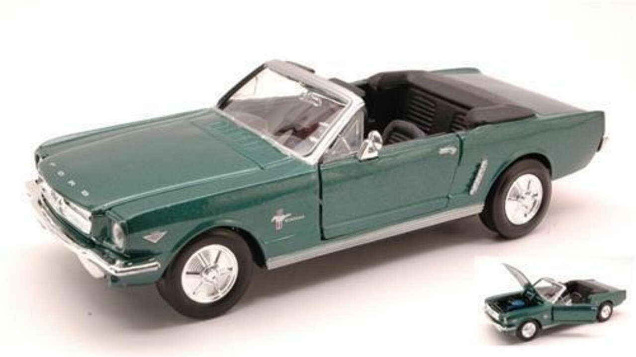Ford Ford Mustang Convertible 1964 - 1:24 - Motor Max Ford Ford Mustang Convertible 1964 - 1:24 - Motor Max