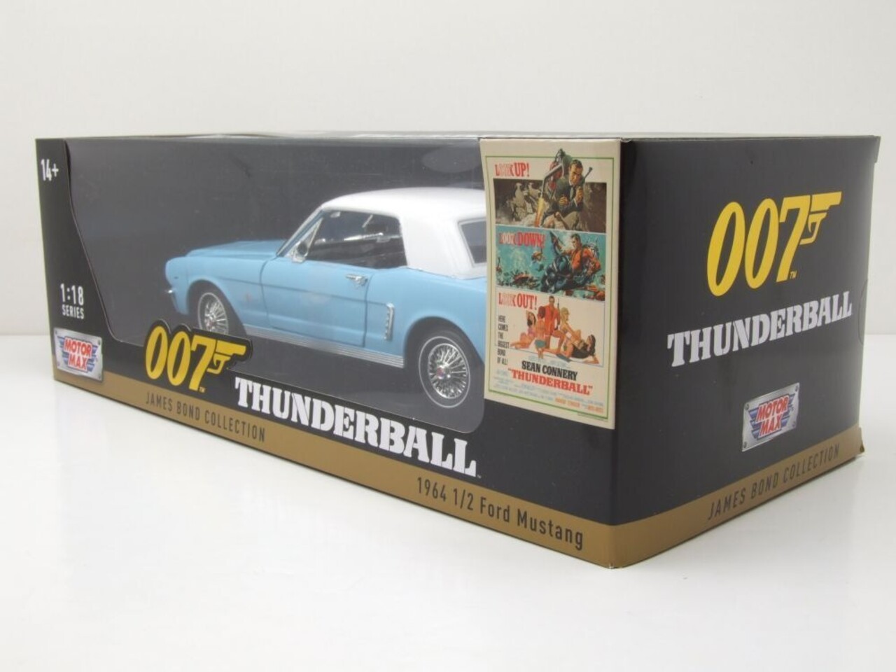 Ford Ford Mustang  Hardtop 1964 'James Bond Thunderball'  - 1:18 - Motor Max