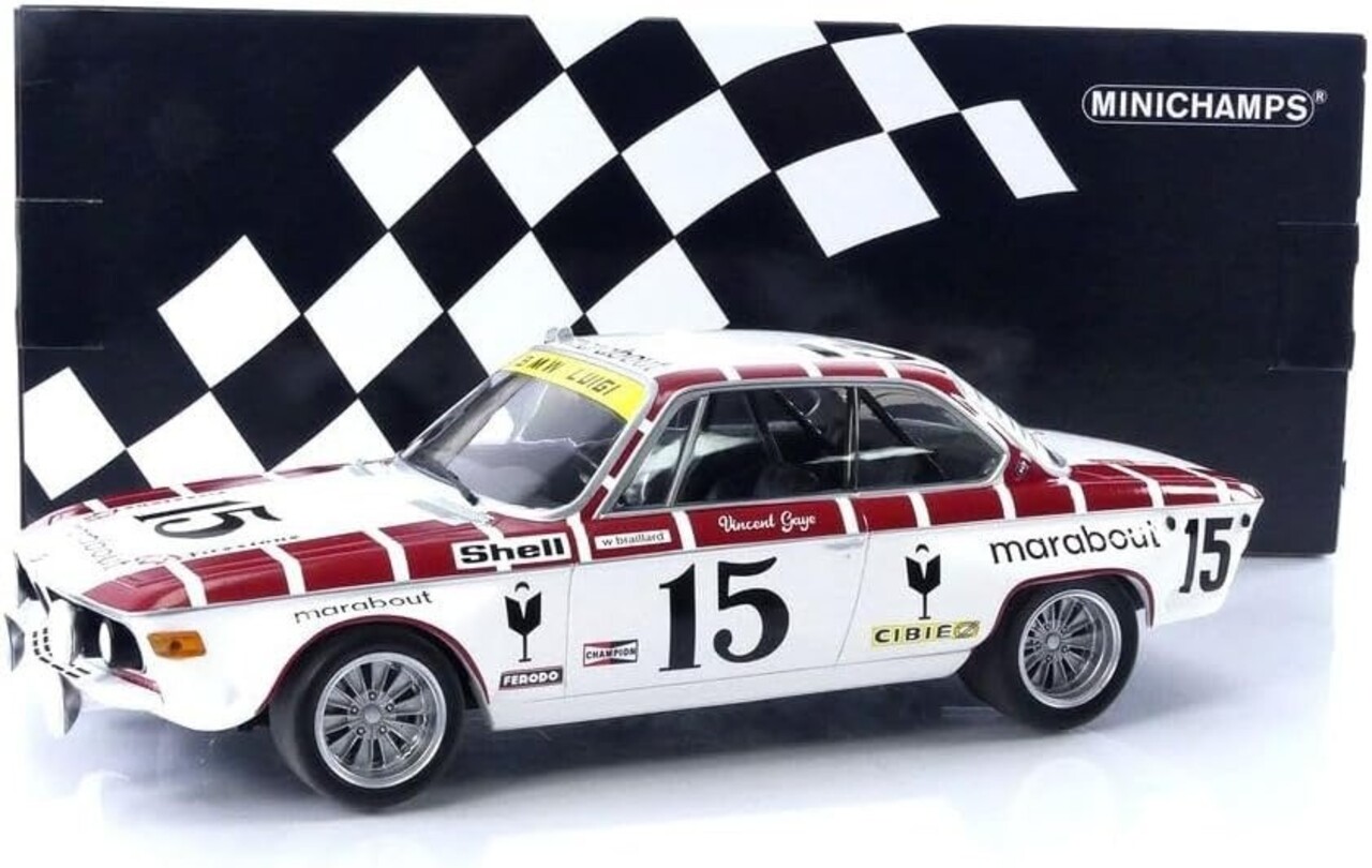 ミニチャンプス 1/18 BMW 2800 CS #10 スパ24H 1972 楽天市場】ミニチャンプス 1/18 BMW 2800 CS #10 24時間 スパ