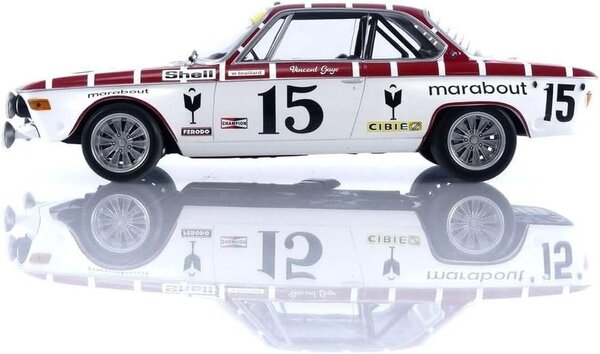 BMW BMW 2800 CS Racing Team Marabout #15 24h Spa 1972 - 1:18 - Minichamps