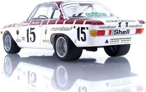 BMW BMW 2800 CS Racing Team Marabout #15 24h Spa 1972 - 1:18 - Minichamps