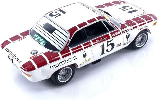 BMW BMW 2800 CS Racing Team Marabout #15 24h Spa 1972 - 1:18 - Minichamps