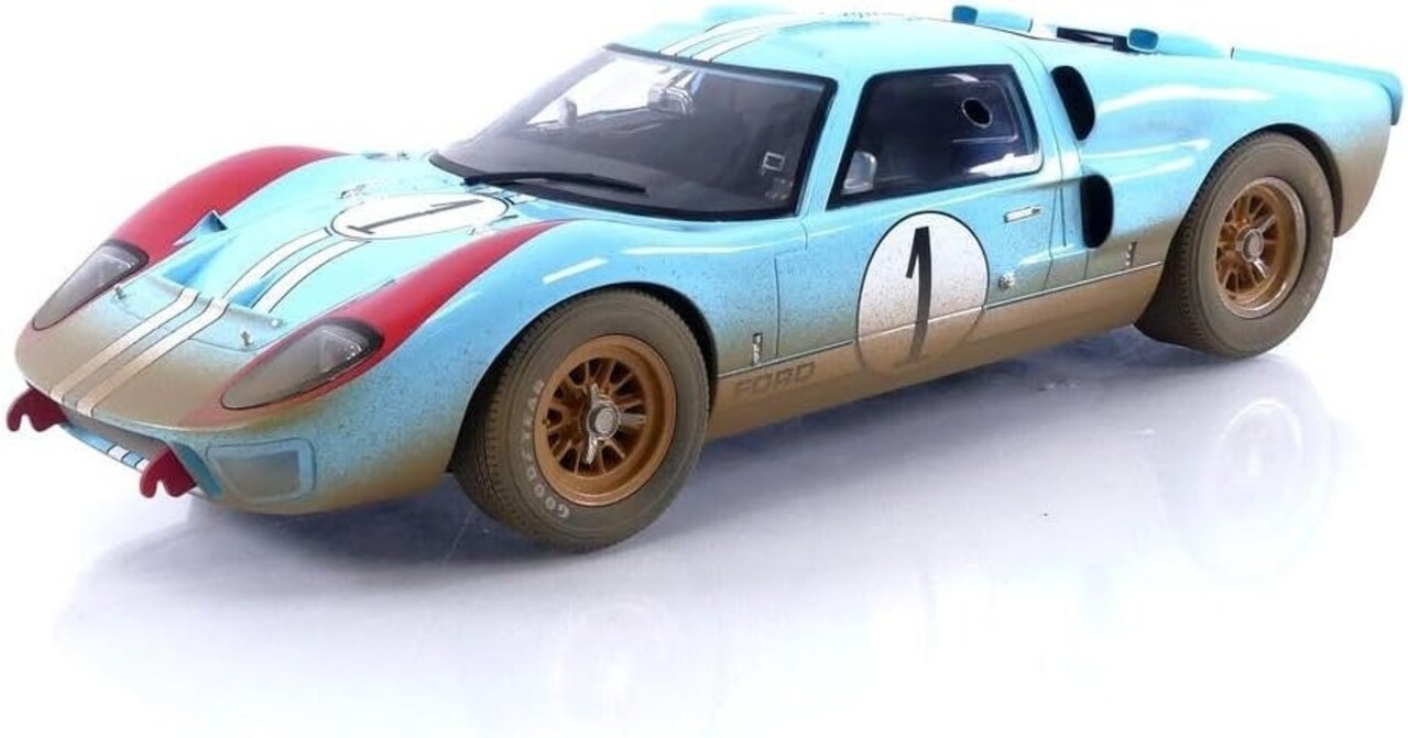 Ford Ford GT40 #1 2nd 24h Le Mans 1966 (Dirty Version) - 1:12 - CMR Classic Model Replicars